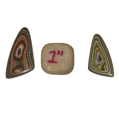 Fordite Cabochon - Vintage Ford
