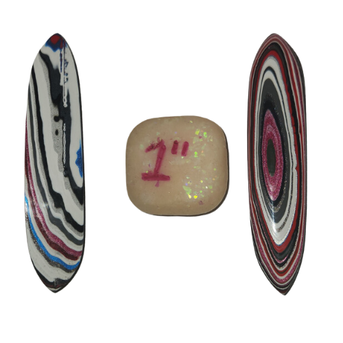 Fordite Cabochon - Jeep