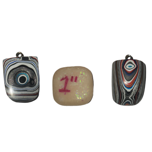 Fordite Cabochon - Jeep