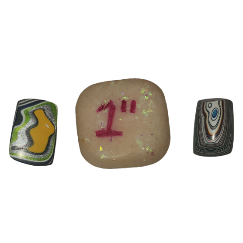 Fordite Cabochon - Jeep