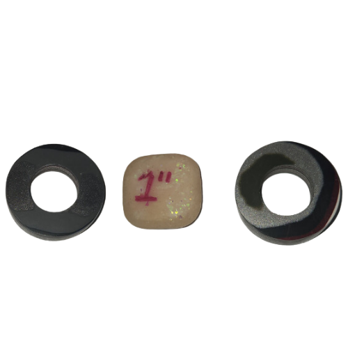 Fordite Cabochon - Jeep Ring