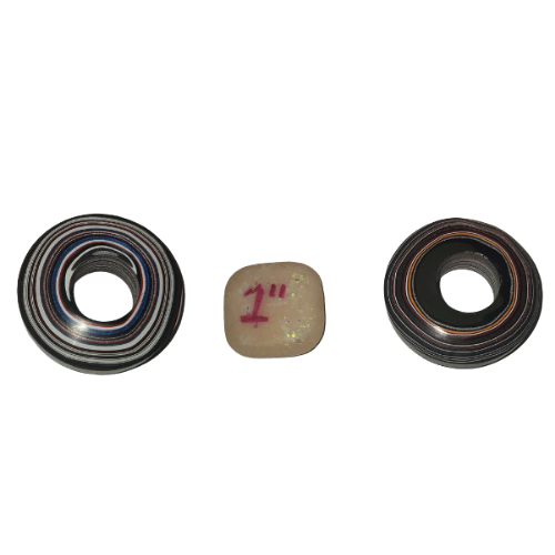 Fordite Cabochon - Jeep Ring