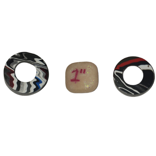 Fordite Cabochon - Jeep Ring