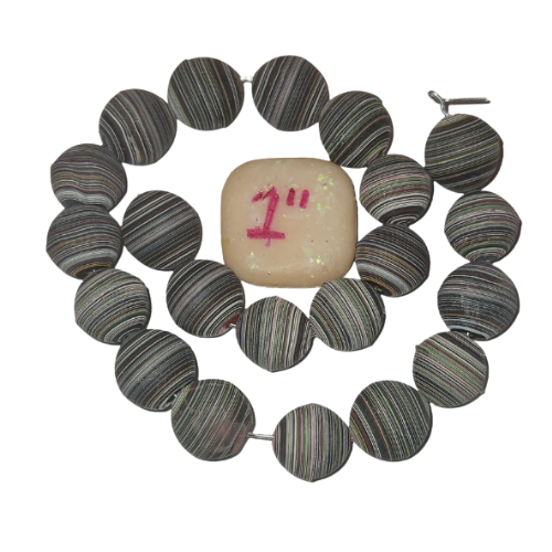 Fordite Cabochon - Bead