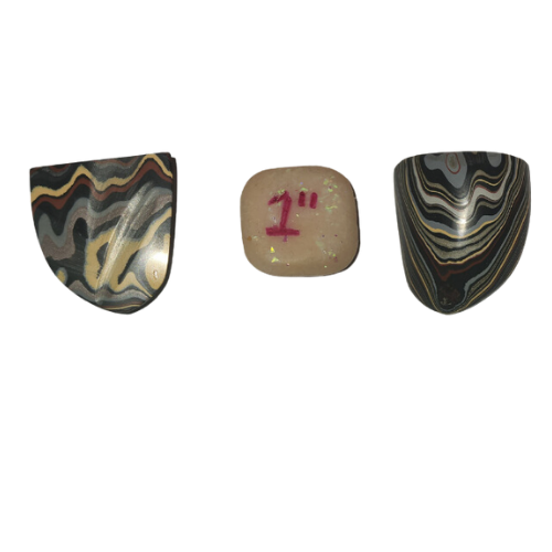 Fordite Cabochon - Corvette