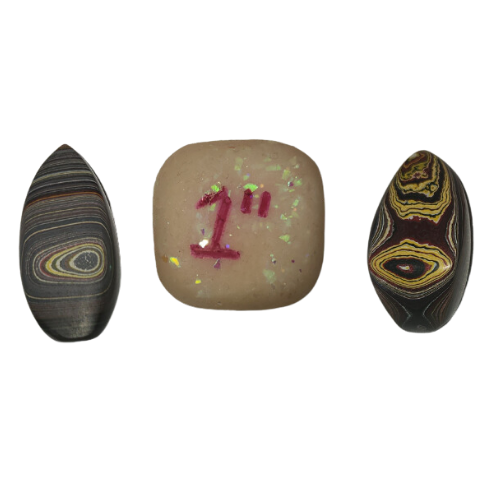 Fordite Cabochon - Corvette