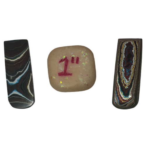 Fordite Cabochon - Corvette