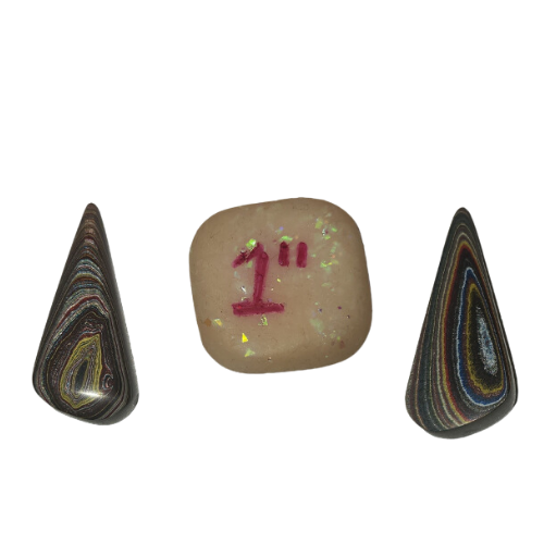 Fordite Cabochon - Corvette