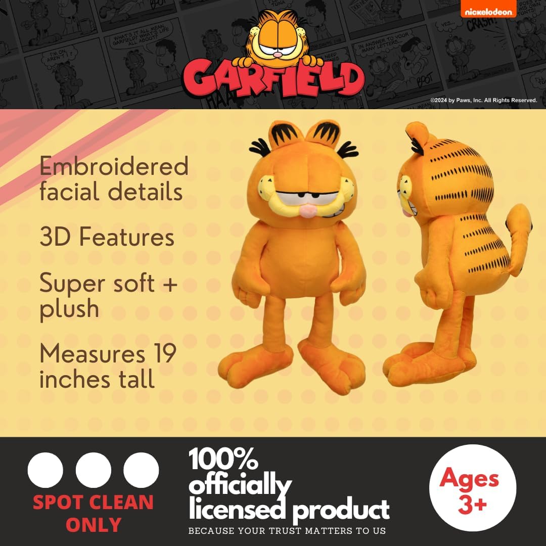 Pallet: Garfield Bedding Super Soft Cozy Decorative Cuddle Pillow,