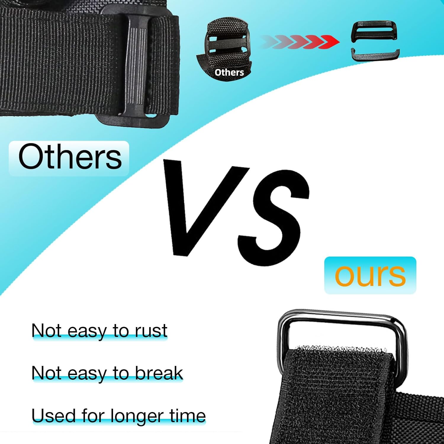 Pallet: 4 Pack Grab Handles Paracord Roll Bar for Jeep Wrangler