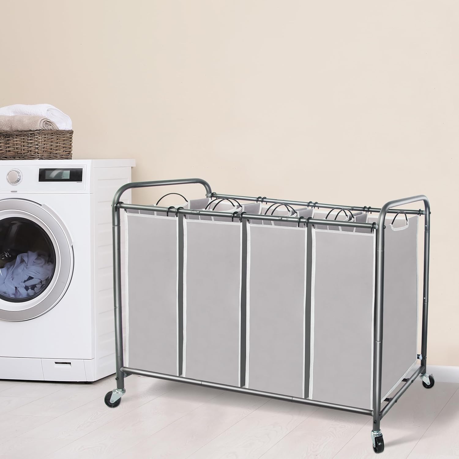 Pallet: STORAGE MANIAC Laundry Sorter 4 Section