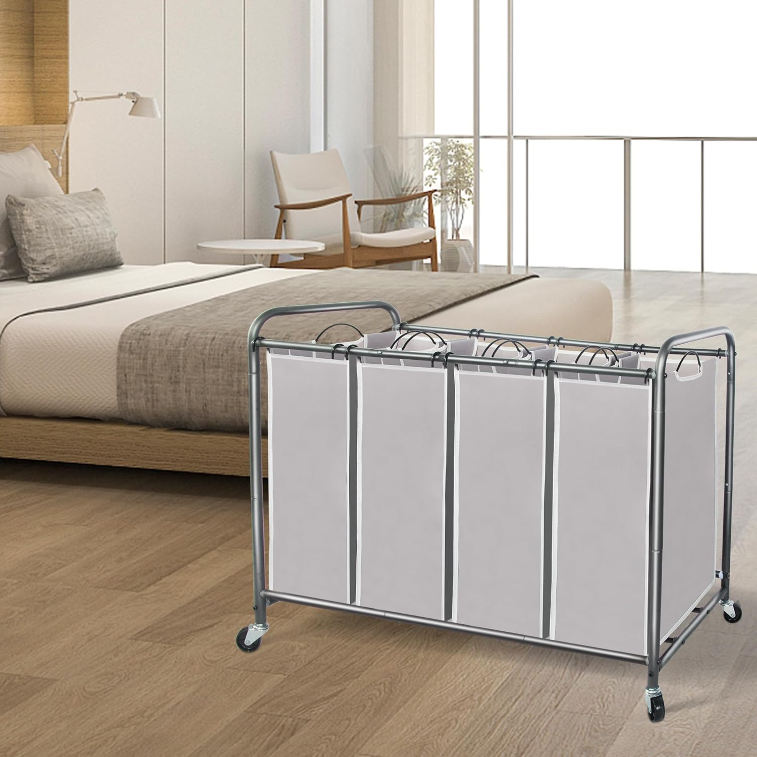 Pallet: STORAGE MANIAC Laundry Sorter 4 Section