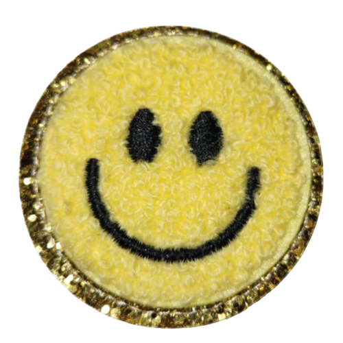 Chenille Patch - Smiley