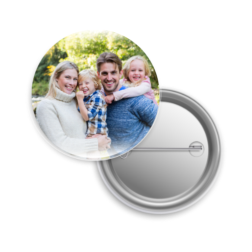 Button: Custom, Pin-Back Style: YOUR DESIGN