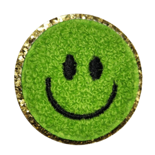 Chenille Patch - Smiley