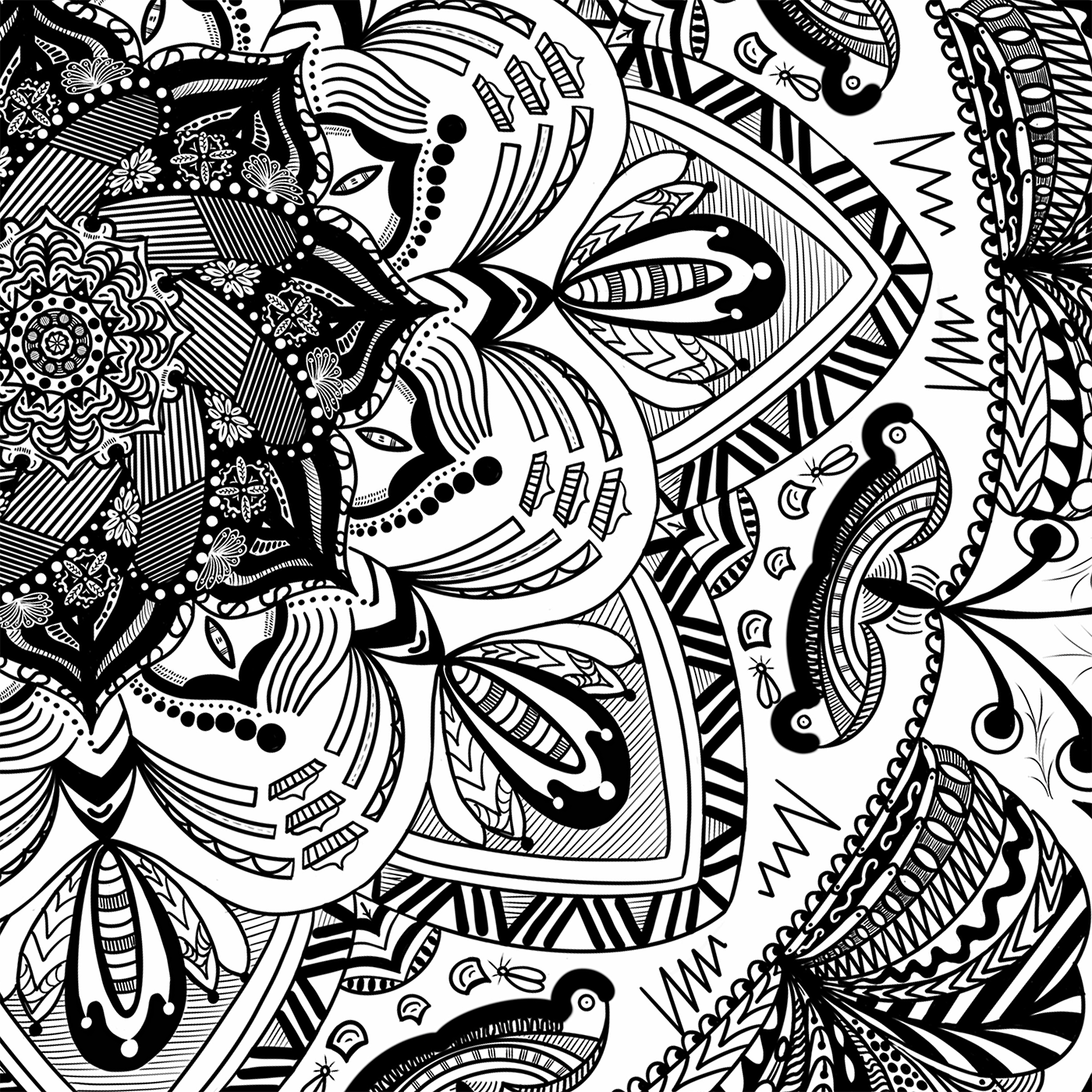 B&W Mandala (1)