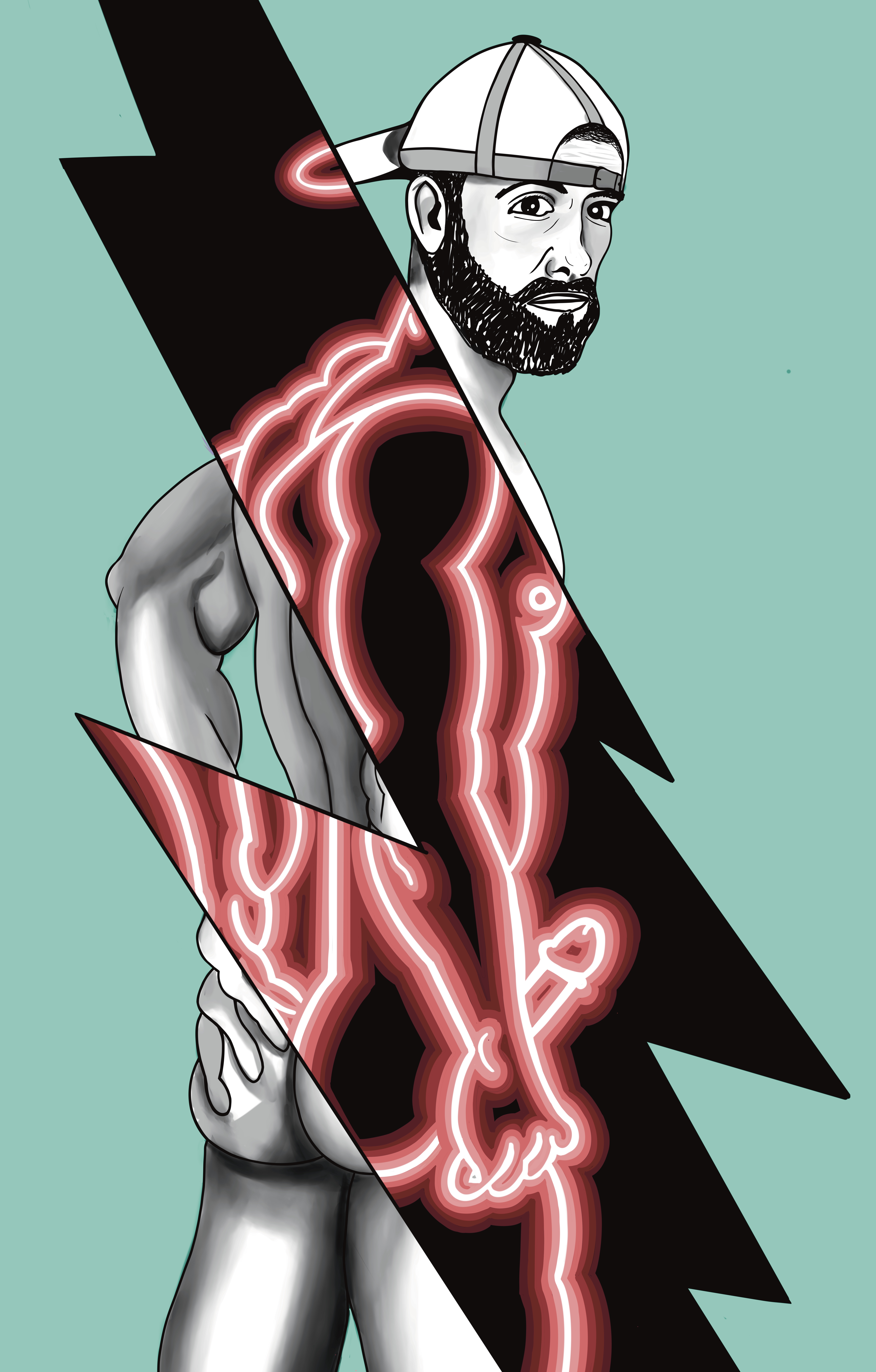 Neon Body Art