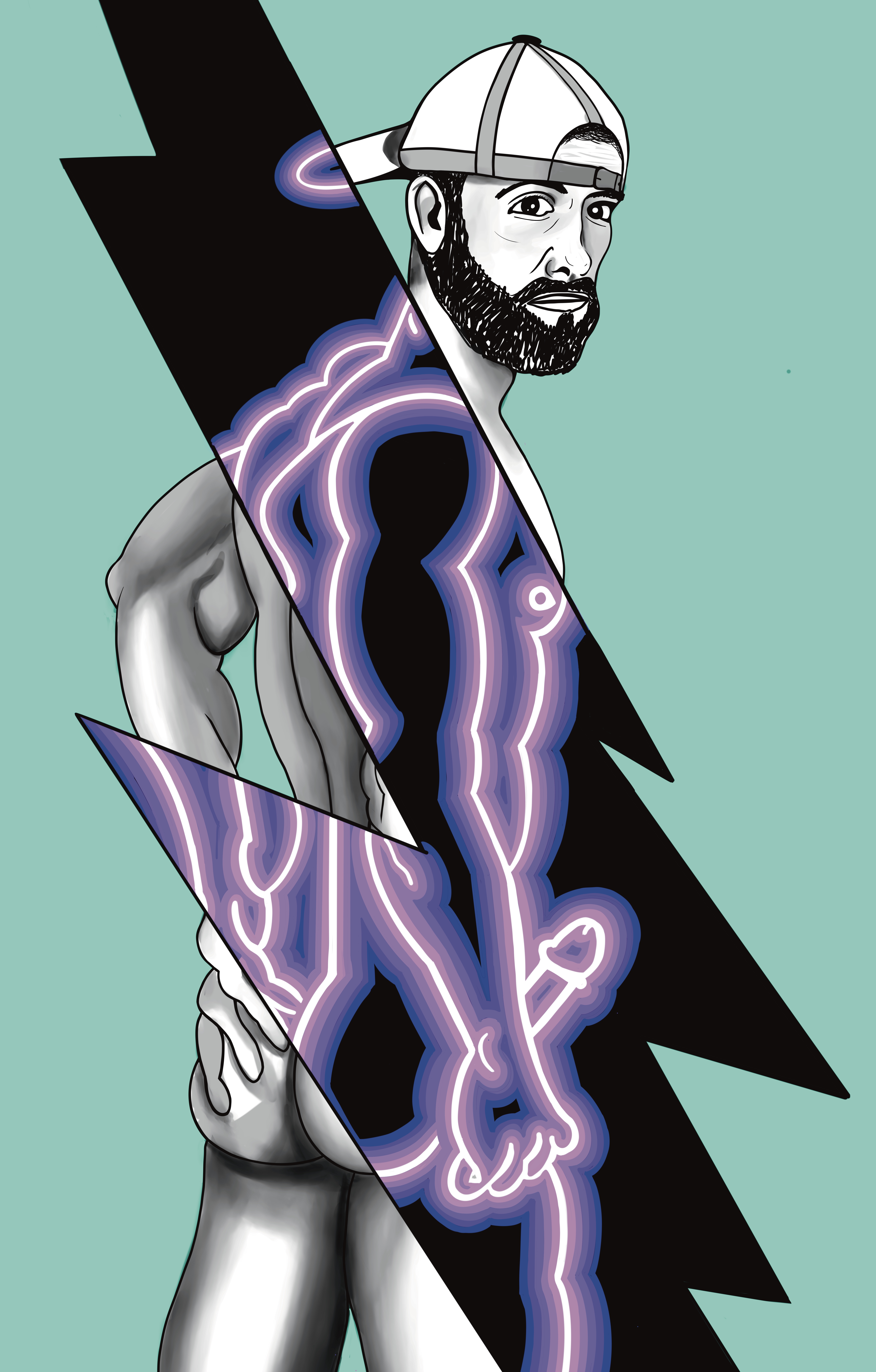 Neon Body Art