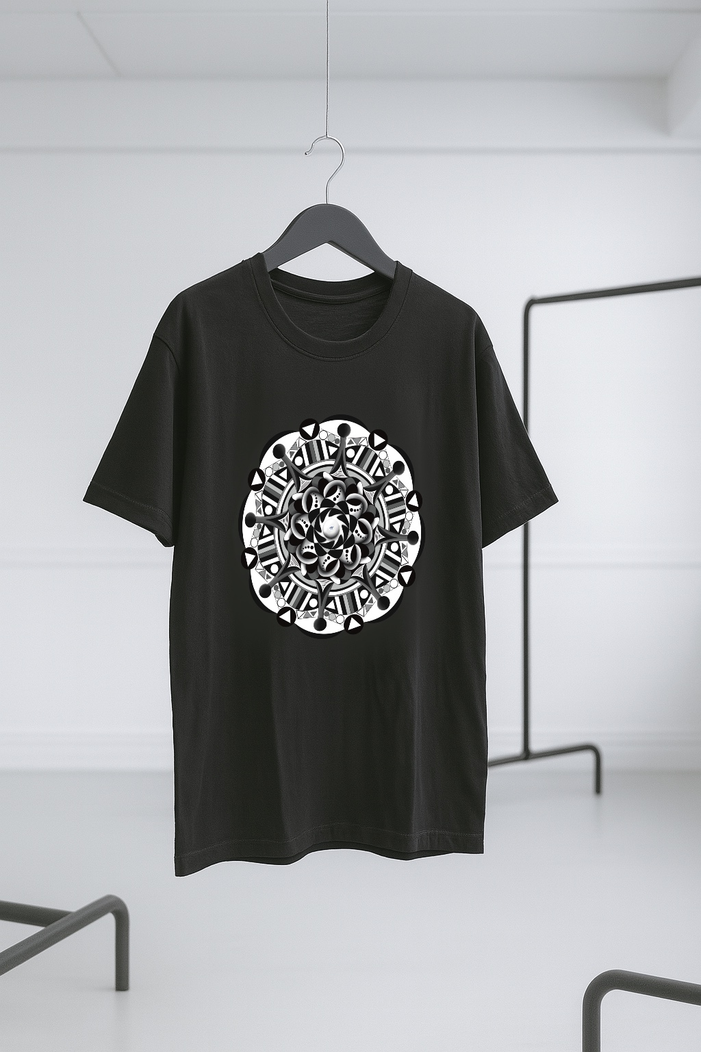 Mandala Print T-shirt