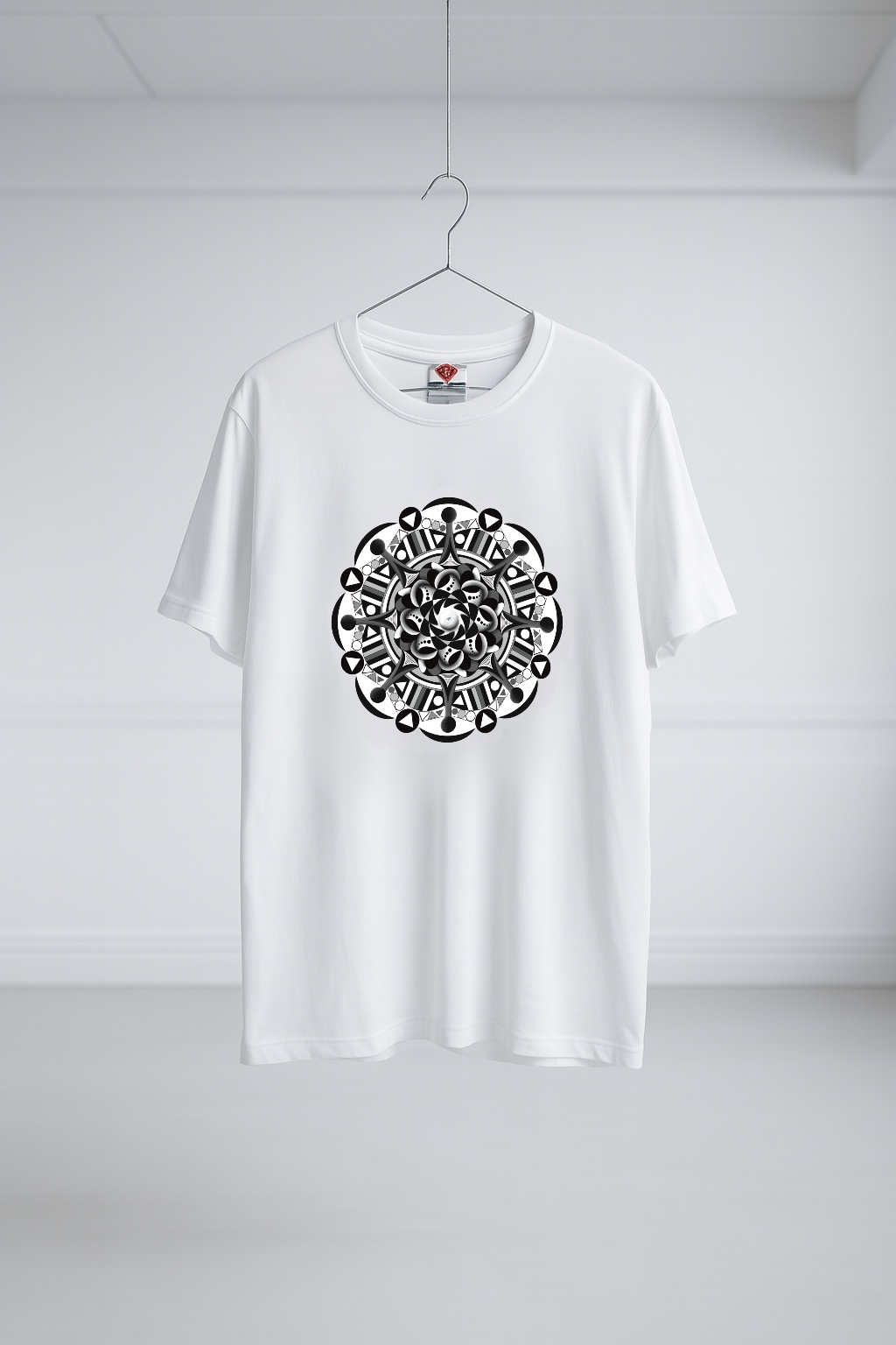 Mandala Print T-shirt