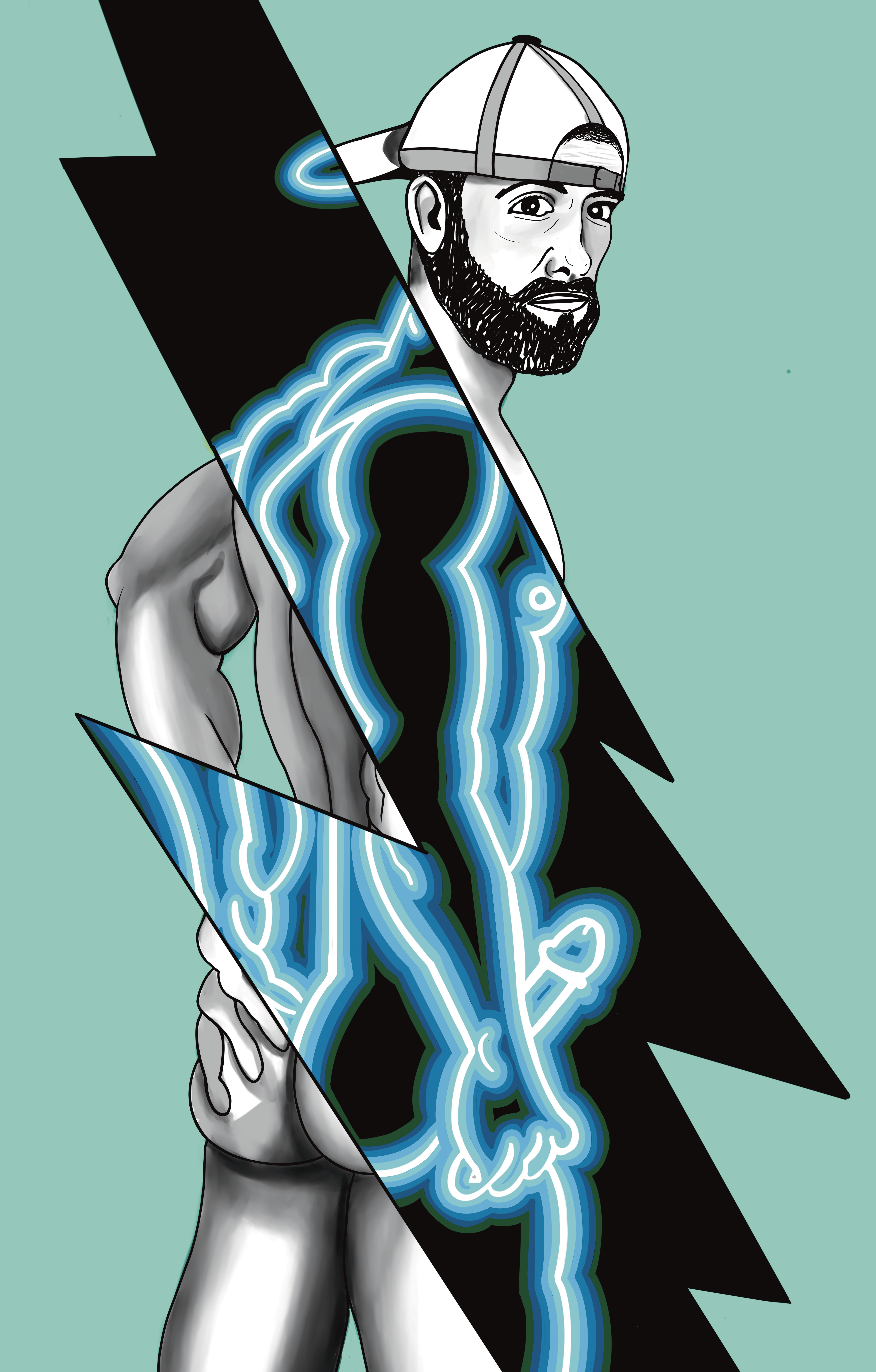 Neon Body Art