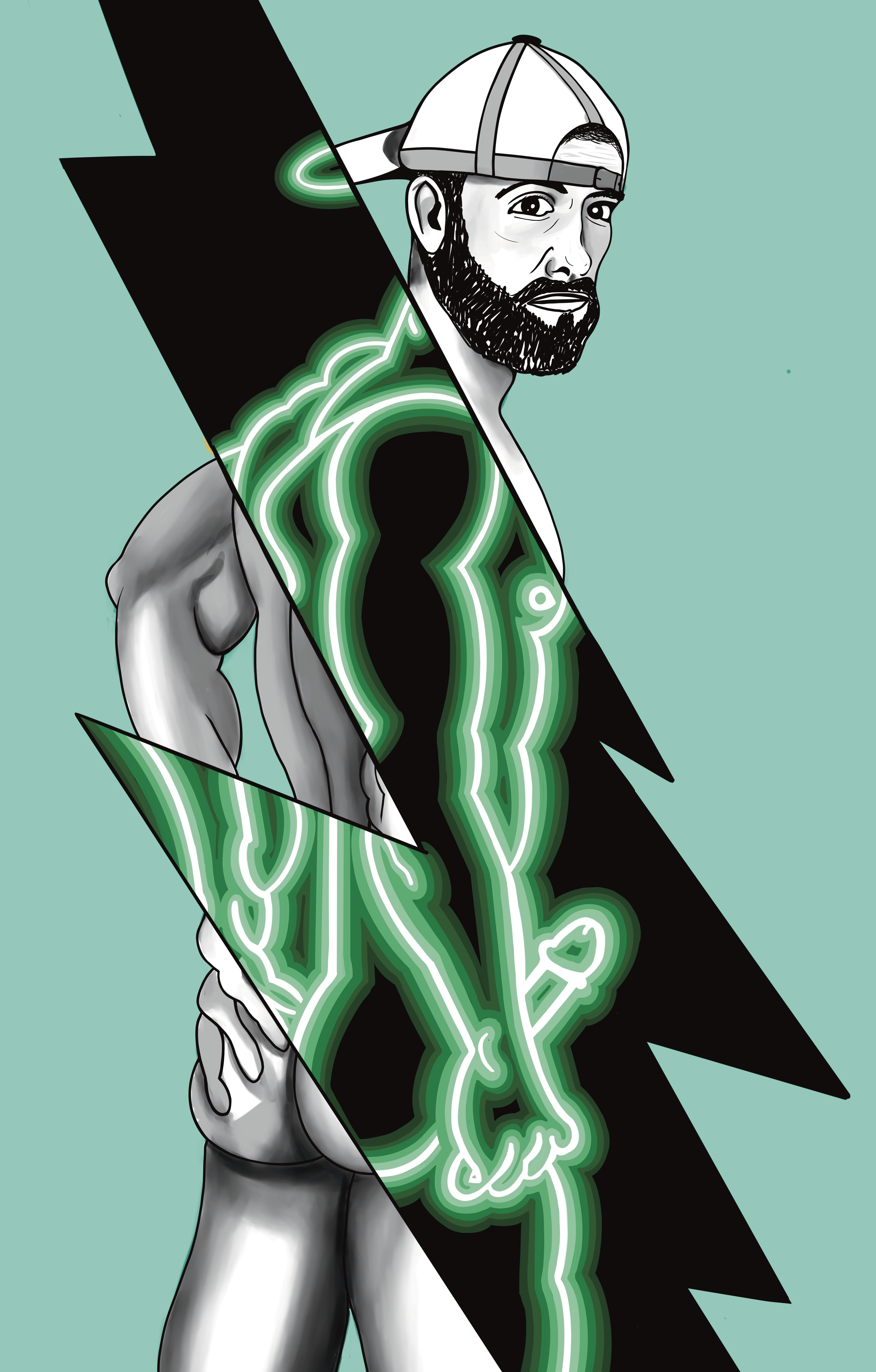 Neon Body Art