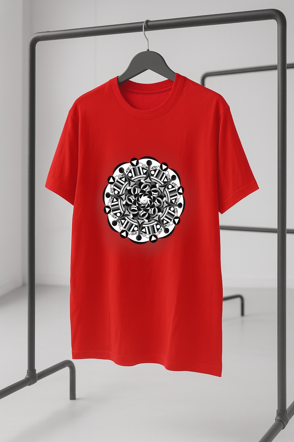 Mandala Print T-shirt