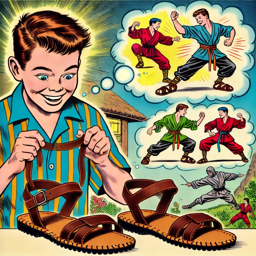 RInko Kung Fu Sandals