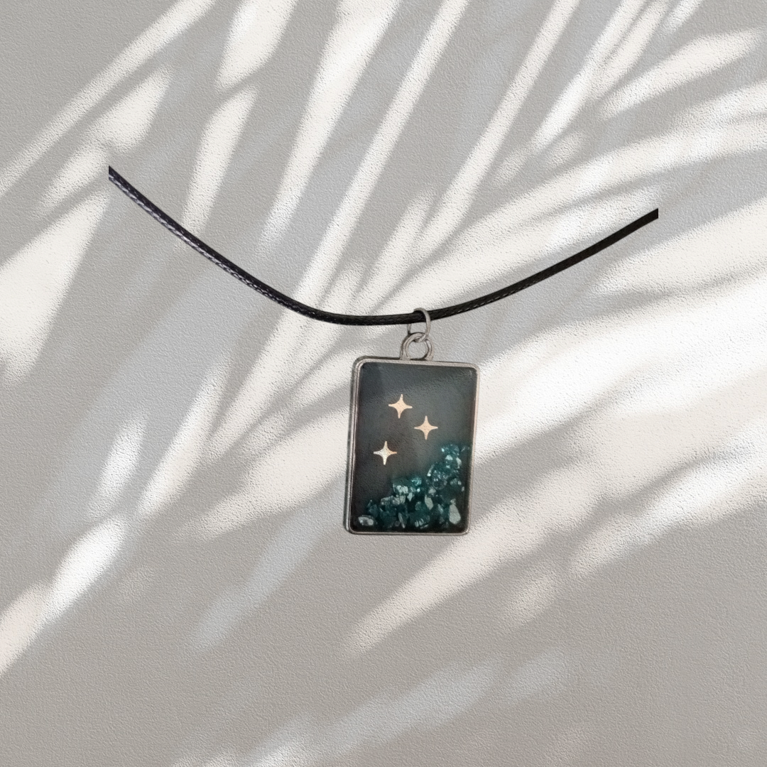 Collier pendentif étoilé