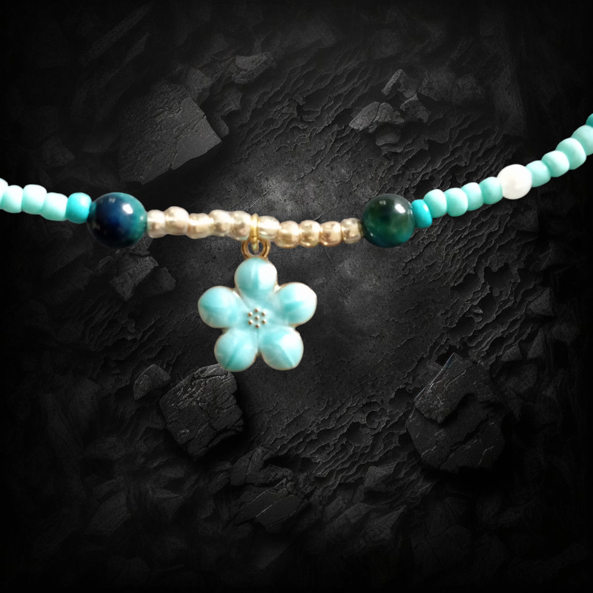 Collier fleur Sakura 