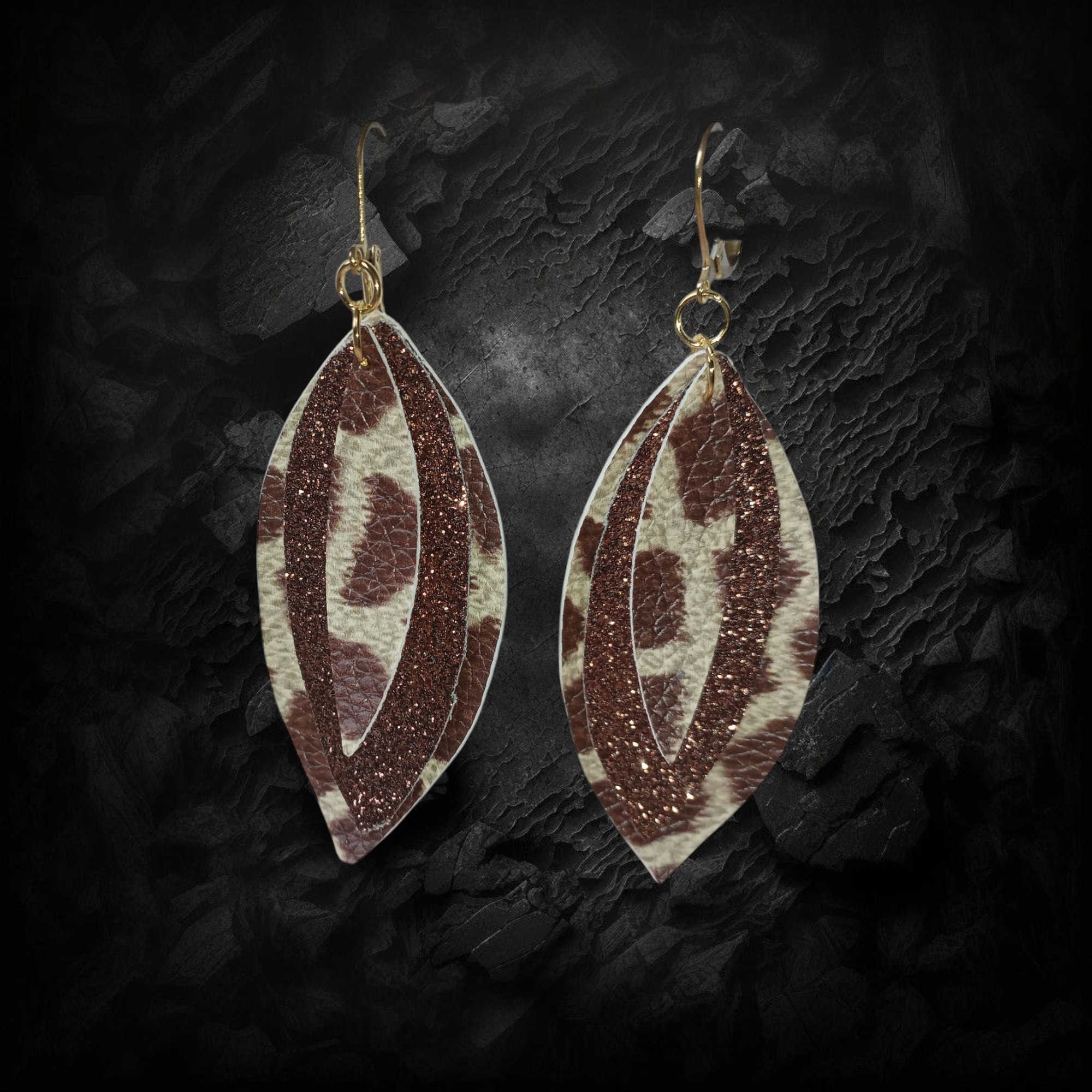 Boucles d'oreilles sauvages