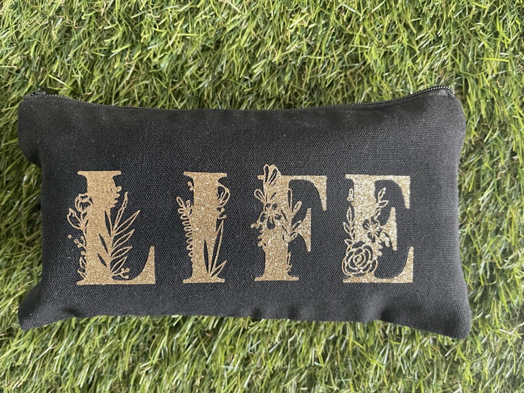 Pochette LIFE doré 