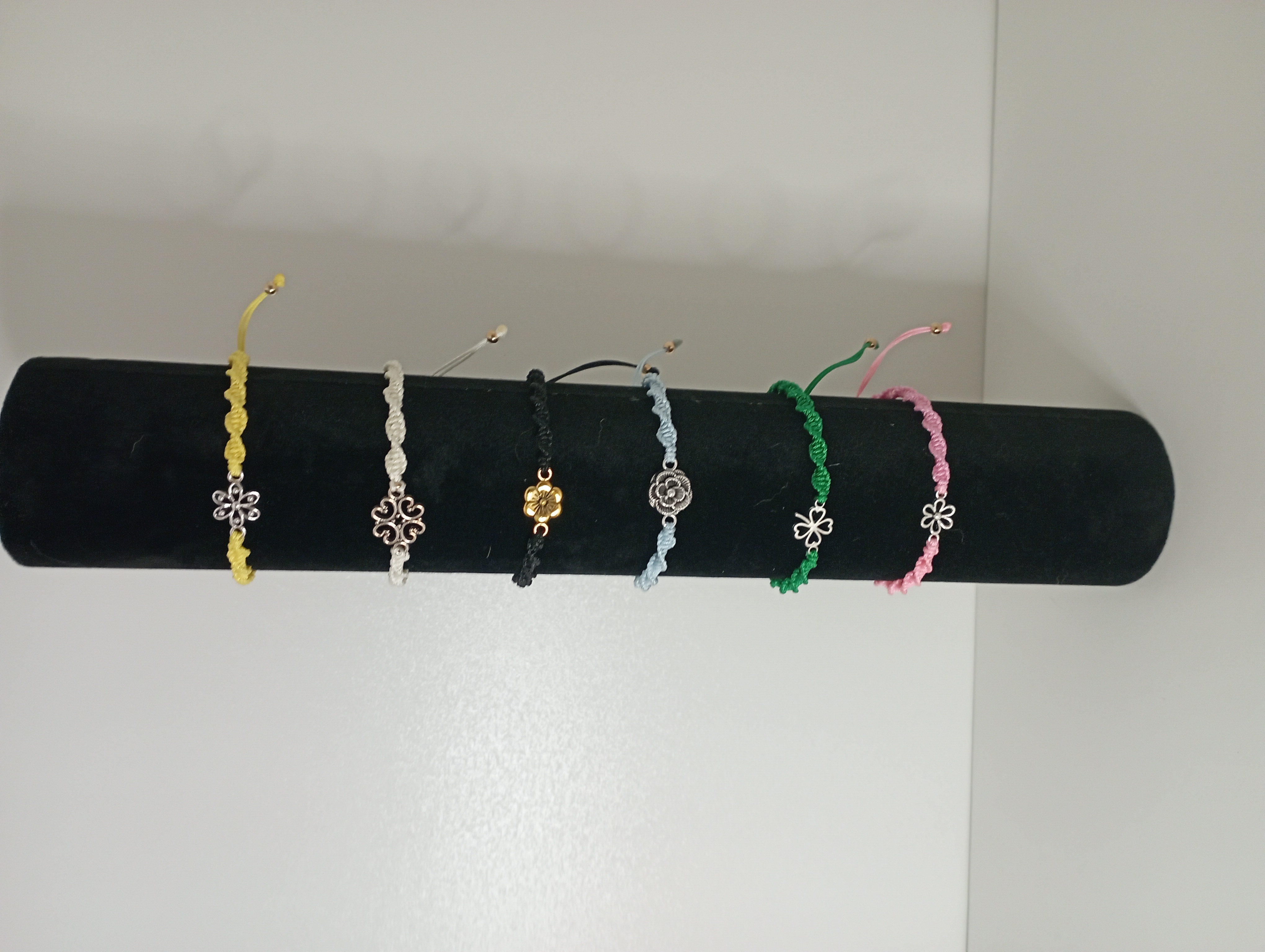 Bracelet torsadé macramé