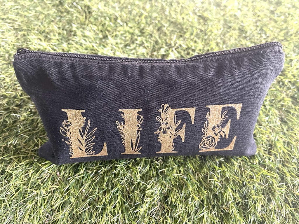 Pochette LIFE doré 