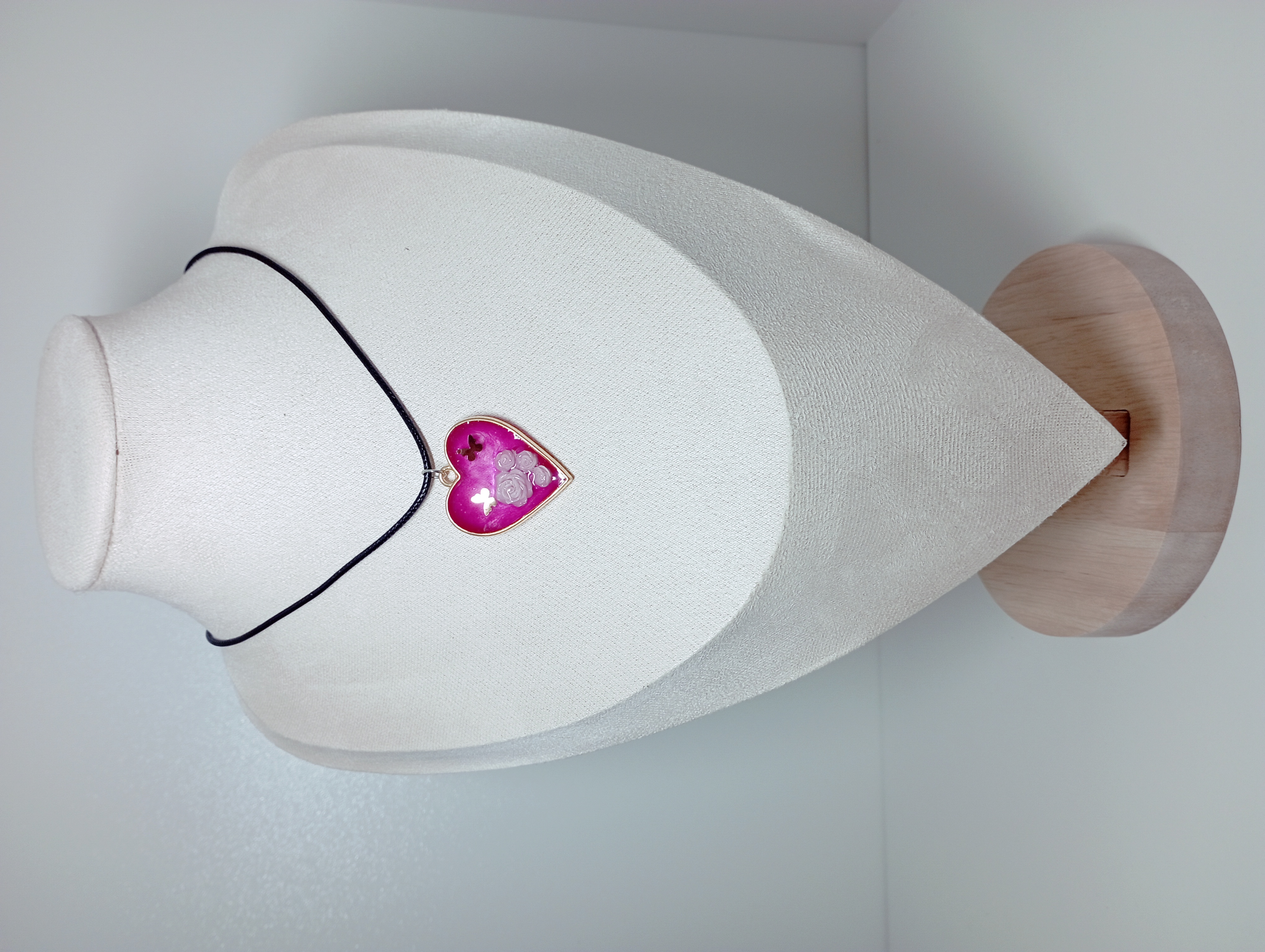 Collier pendentif cœur doré