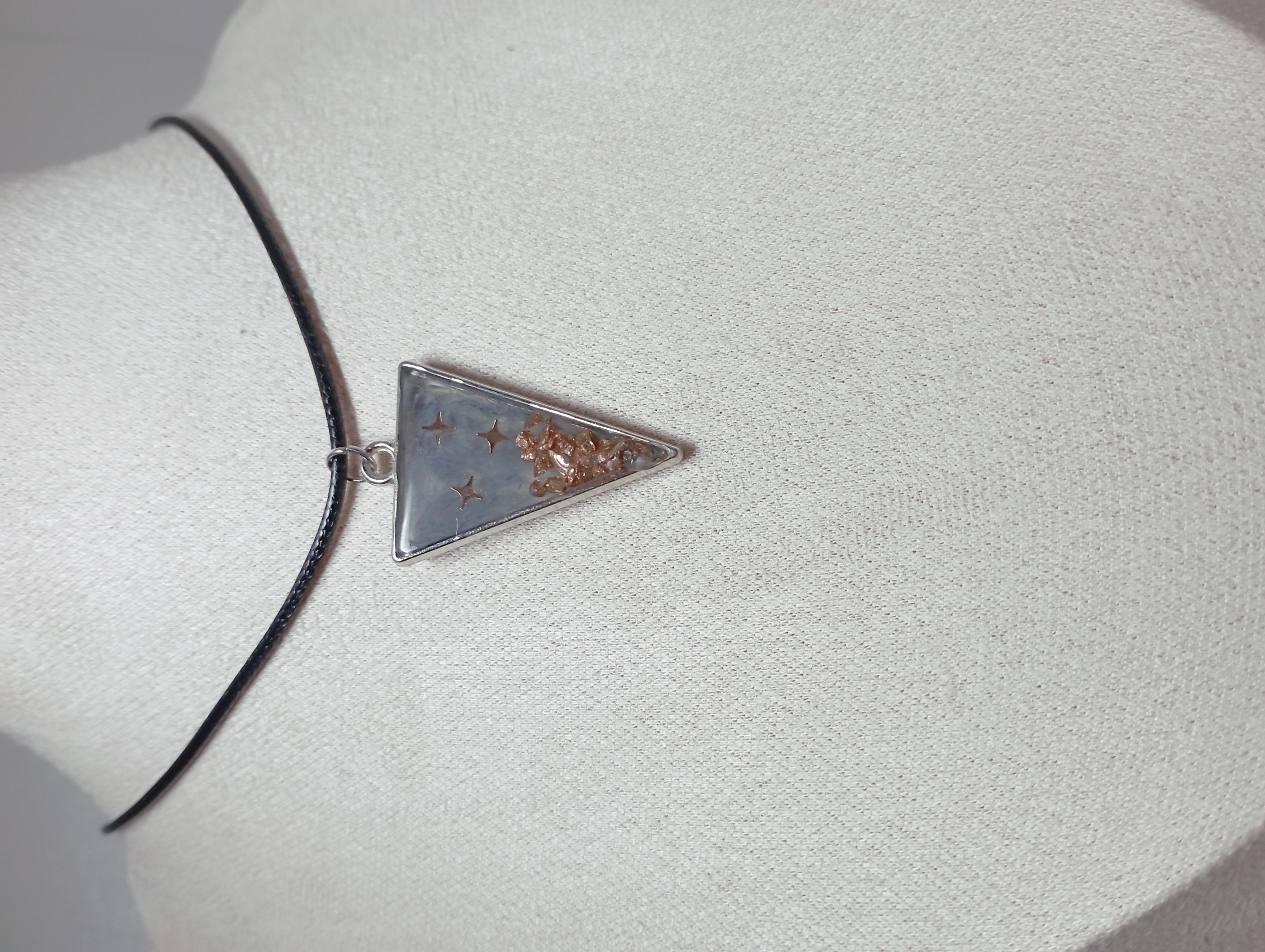 Collier Pendentif Triangle étoilé 