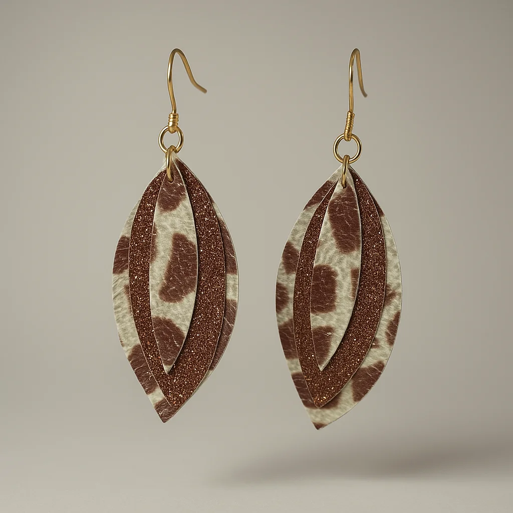 Boucles d'oreilles sauvages