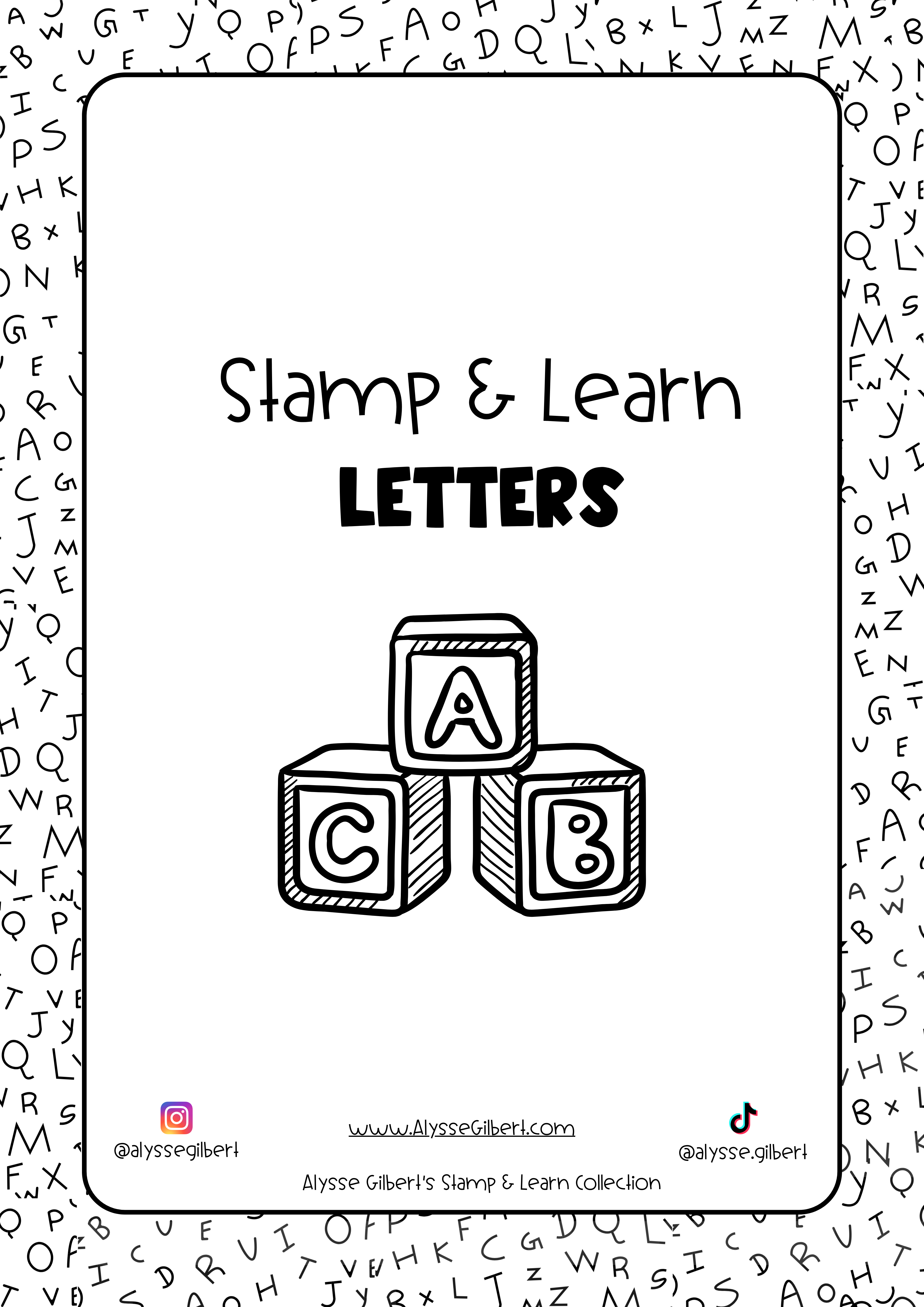 Stamp & Learn: Letters