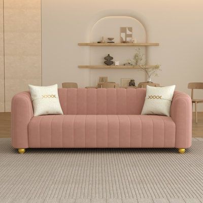 SFZ Luxurious Velvet 3-Seater Sofa