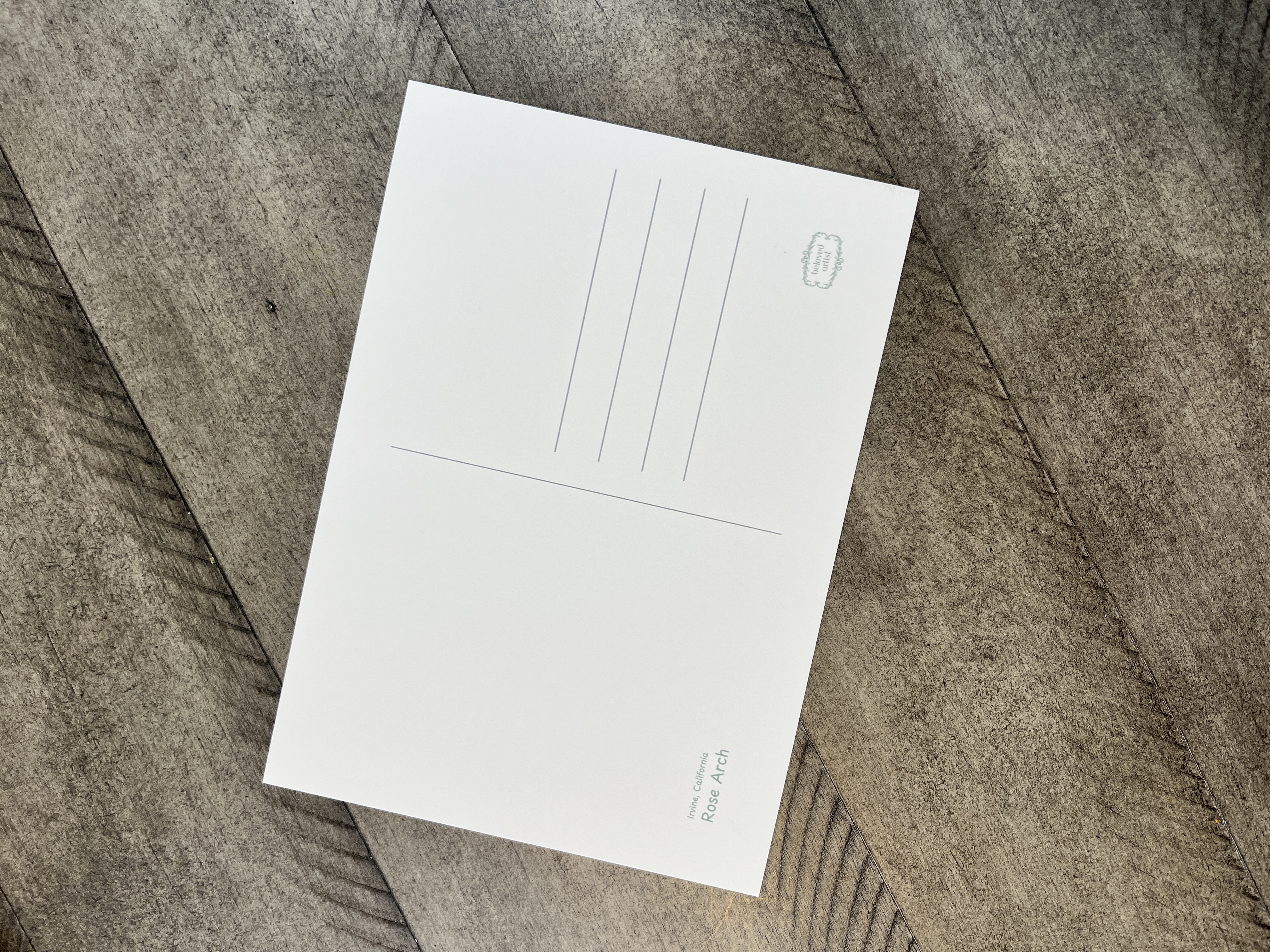 Postcard - Rose Arch