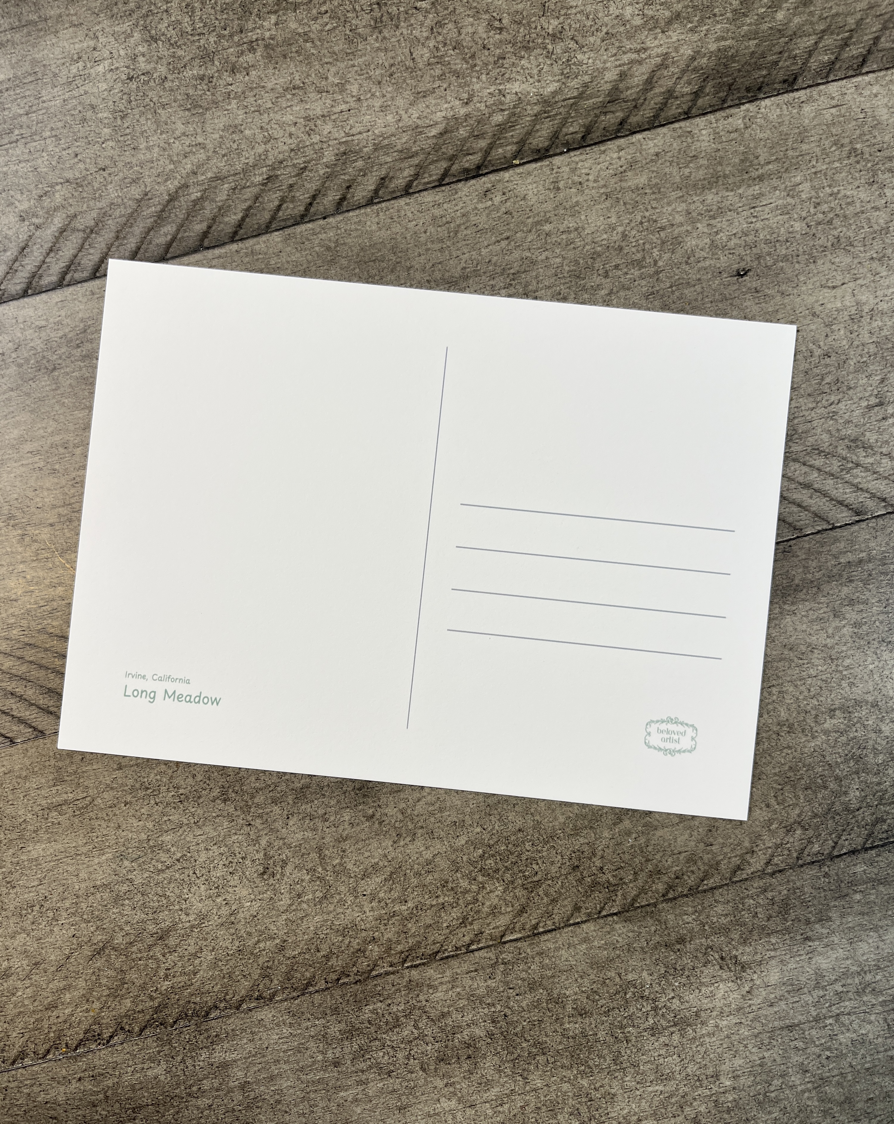 Postcard - Long Meadow