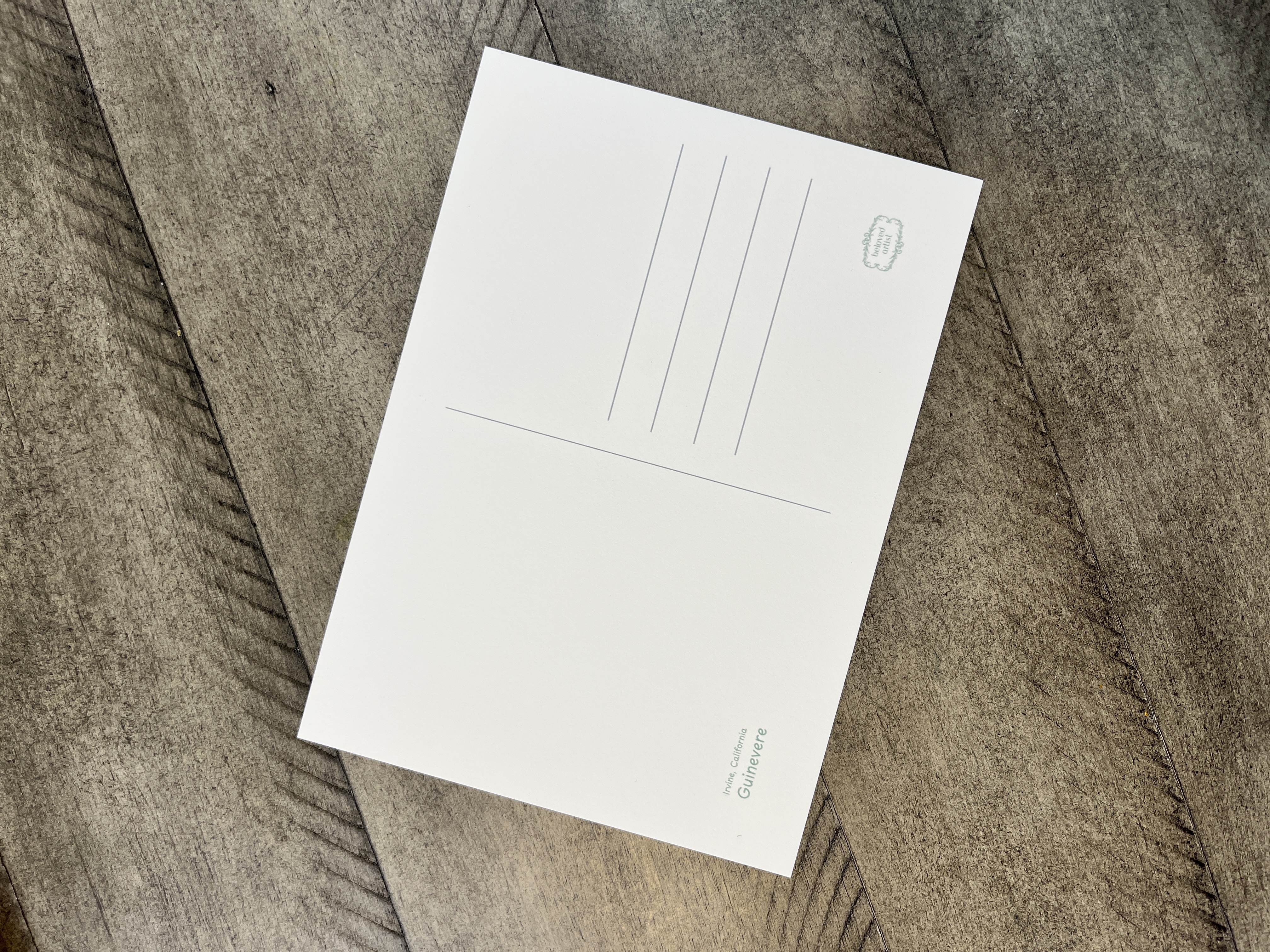 Postcard - Guinevere