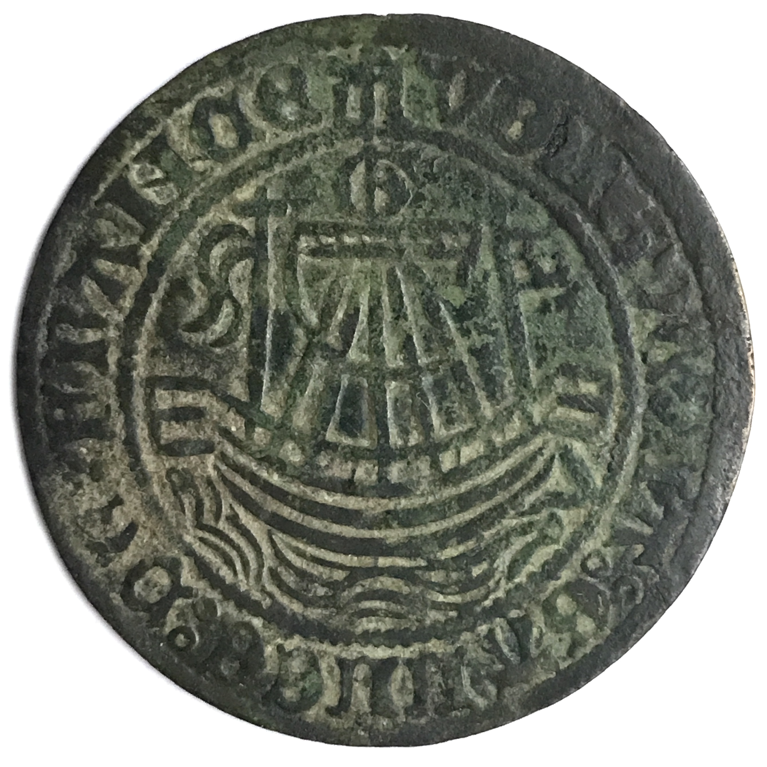 Nuremberg Jeton de compte à la Nef