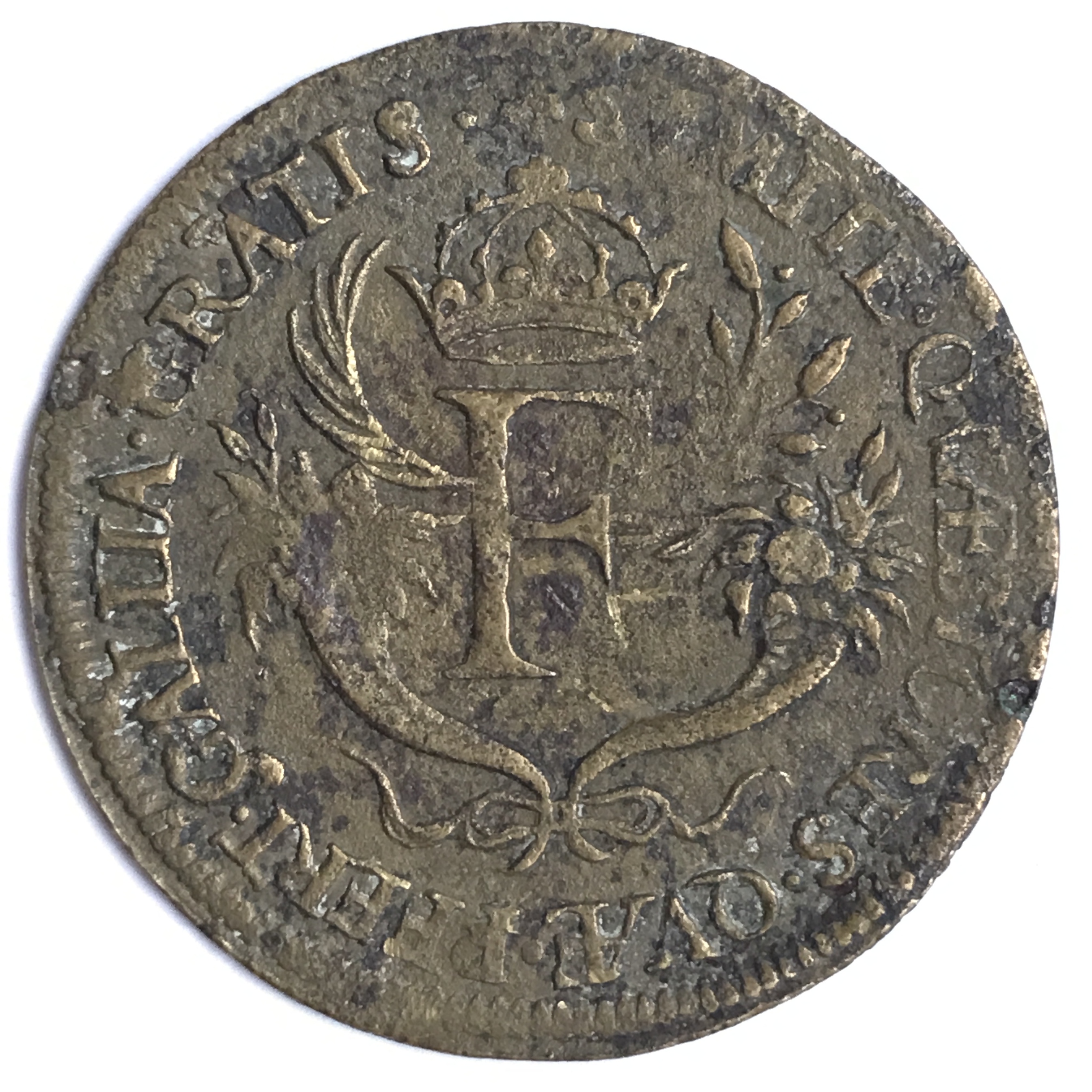 François II jeton francia Ducta Est Prudentia / Prelio Terribilis