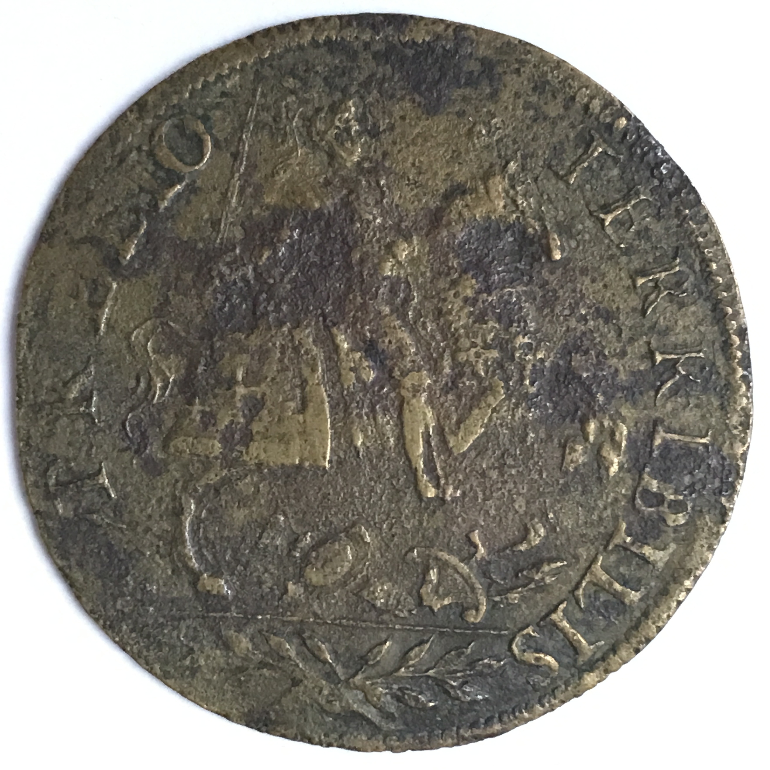 François II jeton francia Ducta Est Prudentia / Prelio Terribilis
