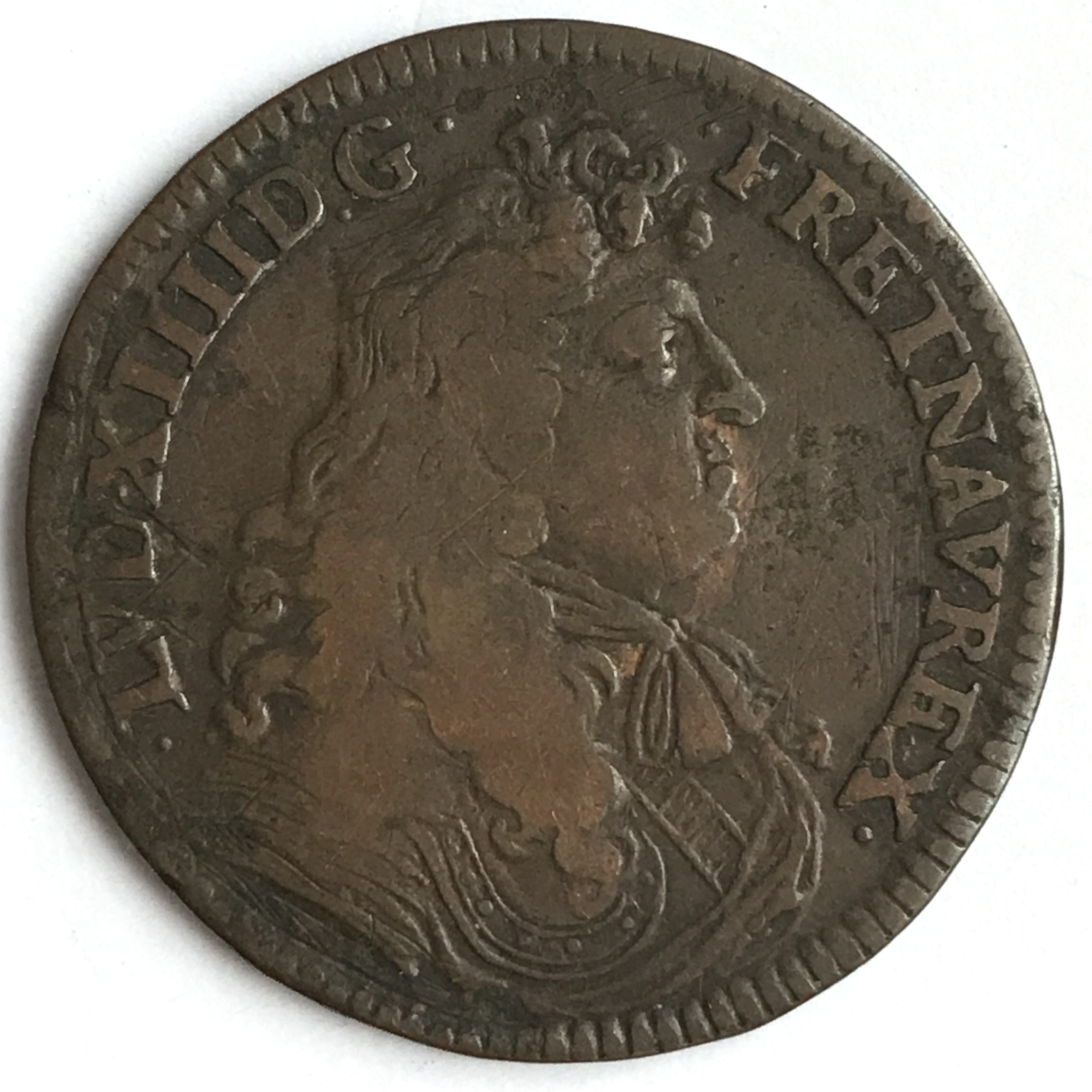 Louis XIV Jeton Victoire de Seneffe 1675