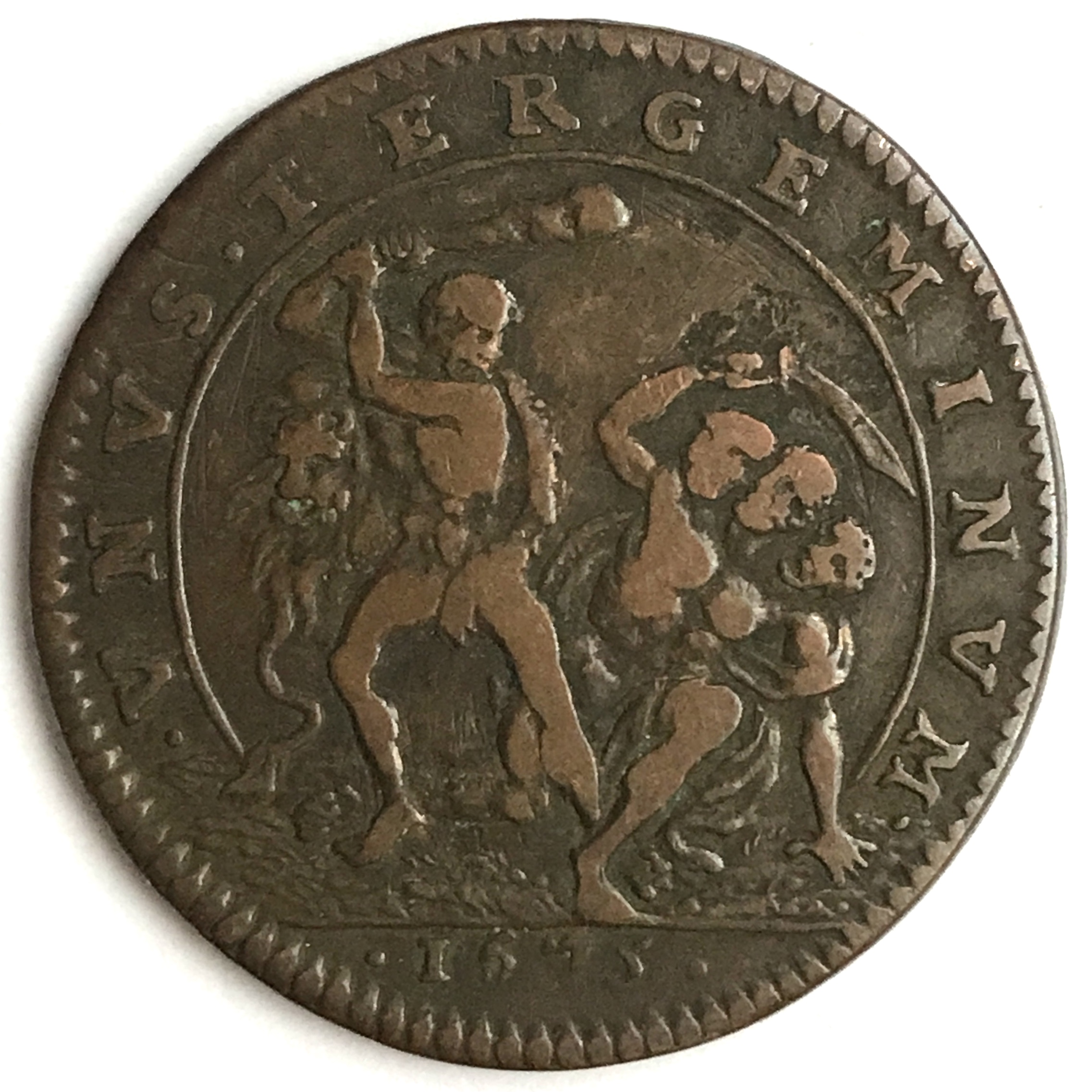 Louis XIV Jeton Victoire de Seneffe 1675