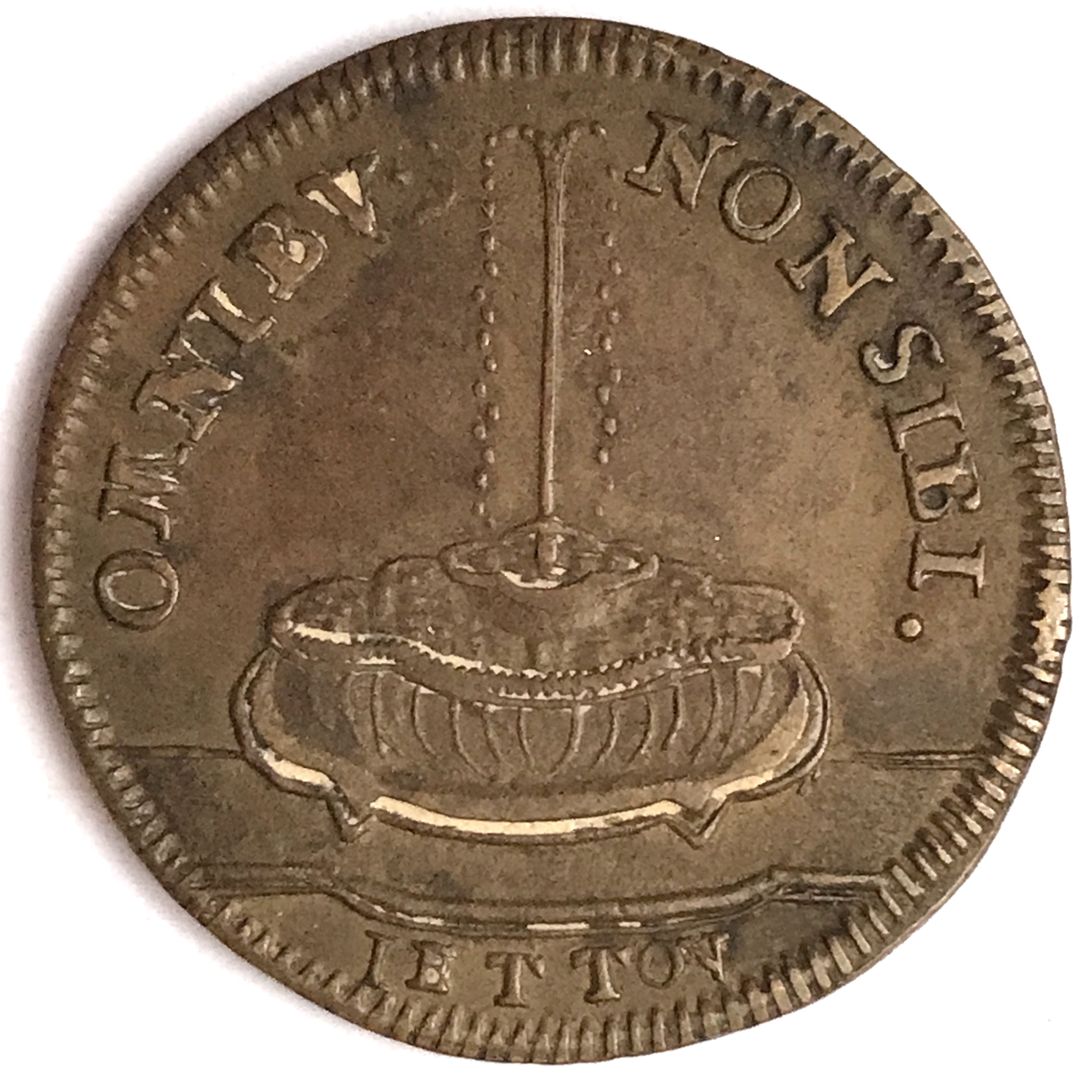 Louis XVI Jeton 1791 Omnibus non sibi