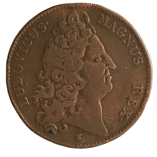 Louis XIV  Trésor Royal 1713