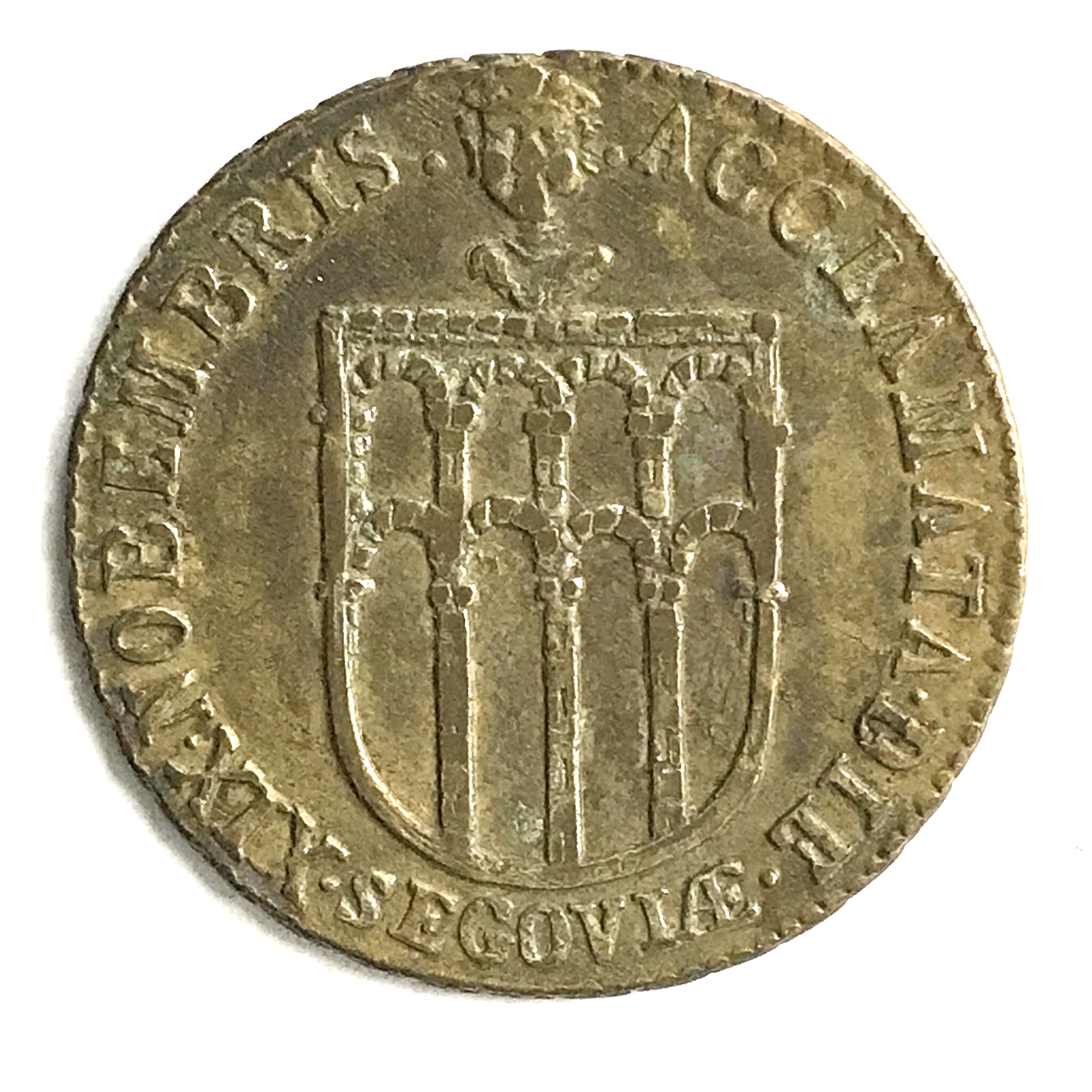 Espagne jeton de proclamation isabelle II 1833